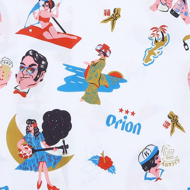 ORION×Irocolife オリジナルアロハシャツ オリオンビール 完売 ORION×Irocolife オリジナルアロハシャツ オリオンビール 完売