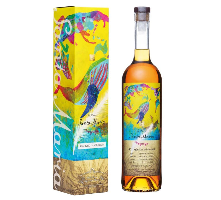 伊江島から希少なラム酒が届きました。4年7カ月熟成「イエラム