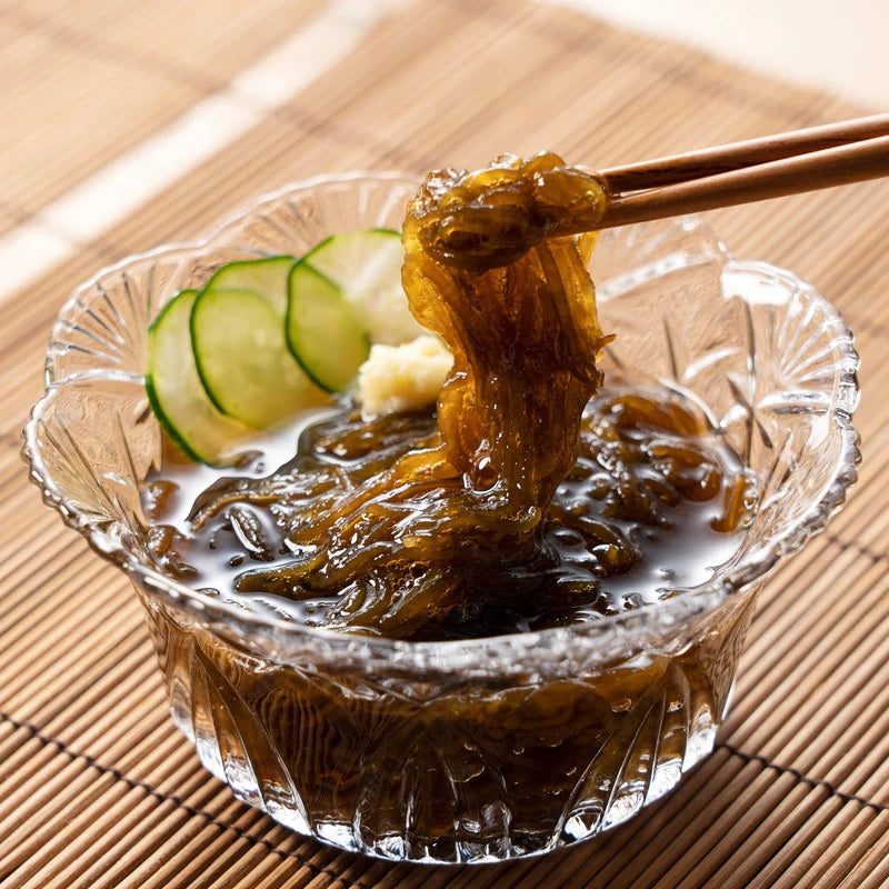 人気の沖縄食材が新登場！沖縄 津堅島産さっぱりヘルシーな『塩もずく