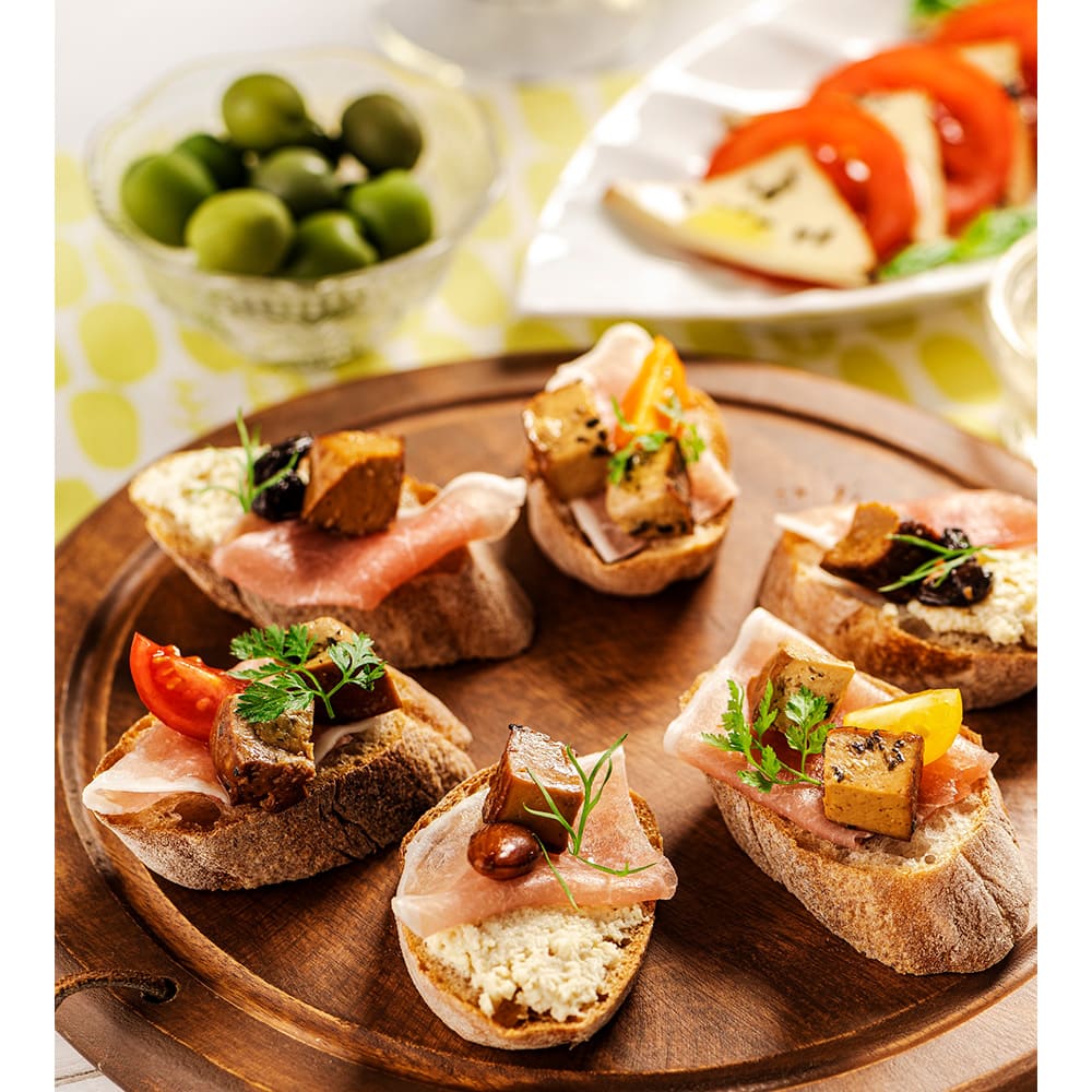 スモーク島どうふのオイル漬け レーズン&アーモンド