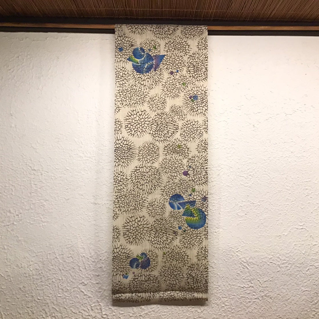 首里琉染 KANA-SANGO森 テーブルセンター麻 ポイント