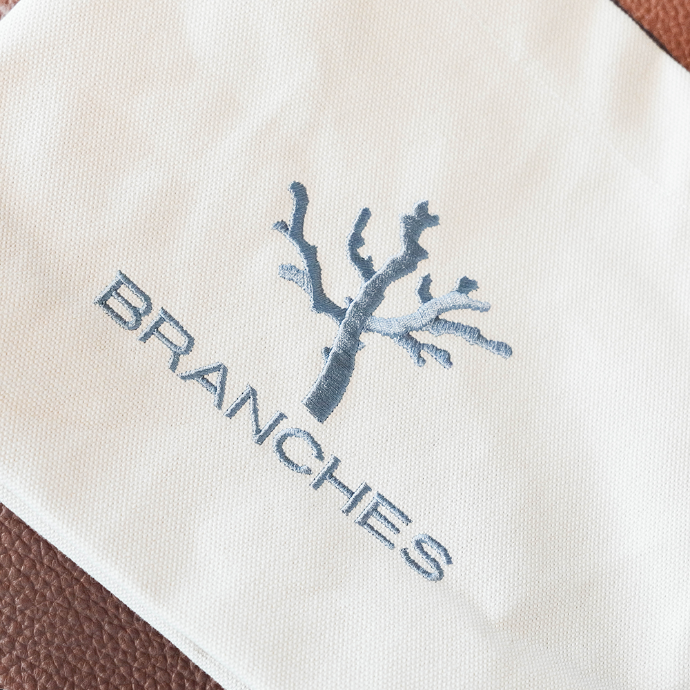 BRANCHES×オリオンコラボ 珊瑚刺繍入りトートバッグ