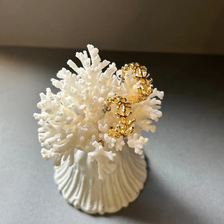 BRANCHES フープピアス・ゴールド