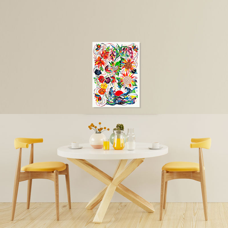 デイゴデザイン 紅型アートパネル A3