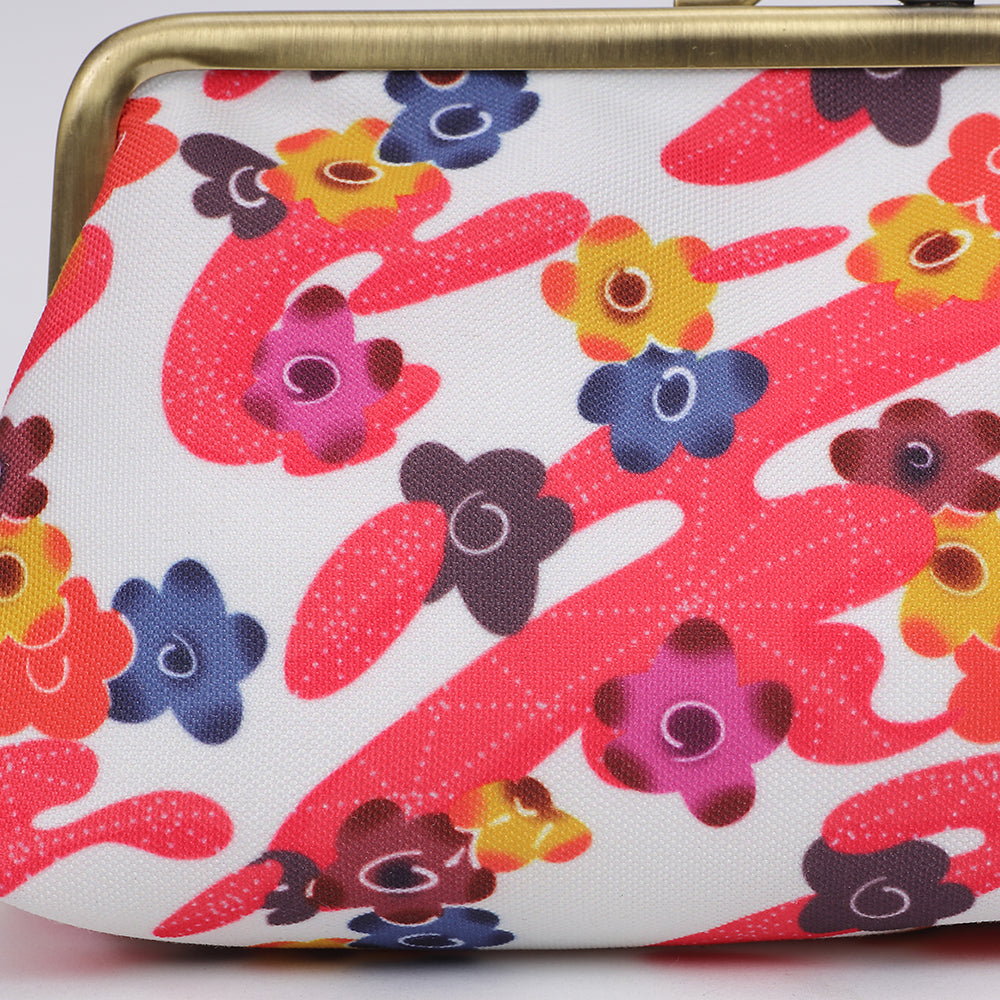 びんがたポーチ【紅型作家・知花幸修氏コラボ】