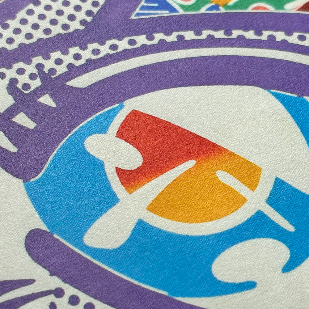 【注文受付:11/3迄】HOKA -Ribbon- 額装済みジークレーポスター【紅型作家・知花幸修氏作品】