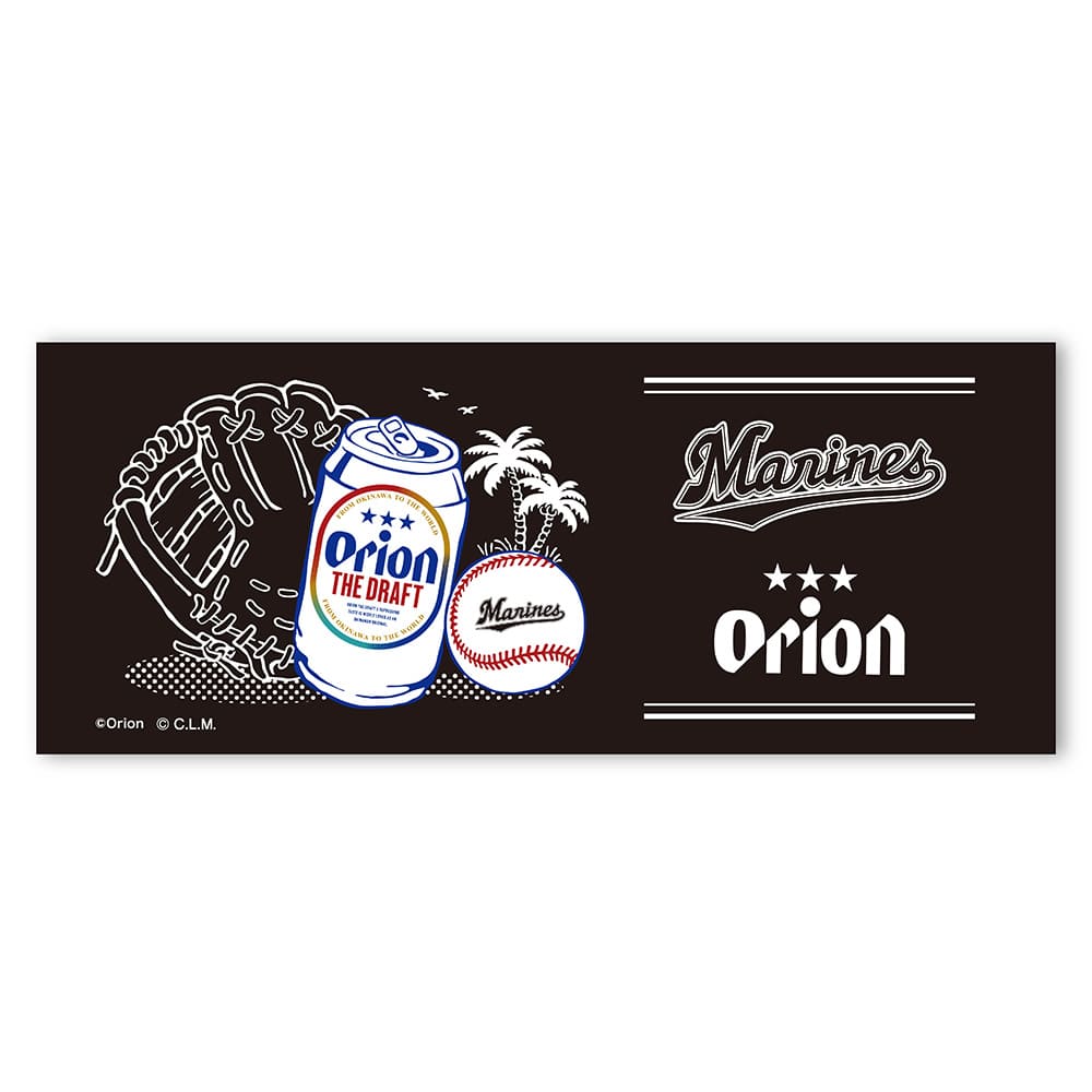 ORION×プロ野球2026 千葉ロッテマリーンズ フェイスタオル 首掛け