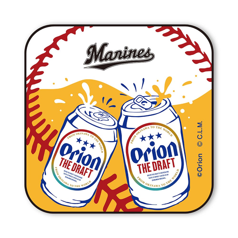 ORION×プロ野球2026 千葉ロッテマリーンズ ハンドタオル ハンカチ