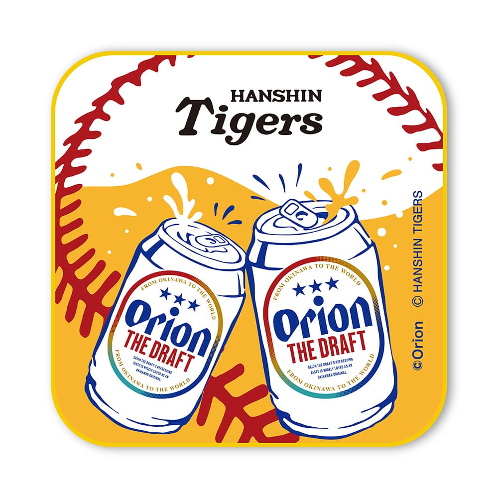 ORION×プロ野球2026 阪神タイガース ハンドタオル ハンカチ コラボ