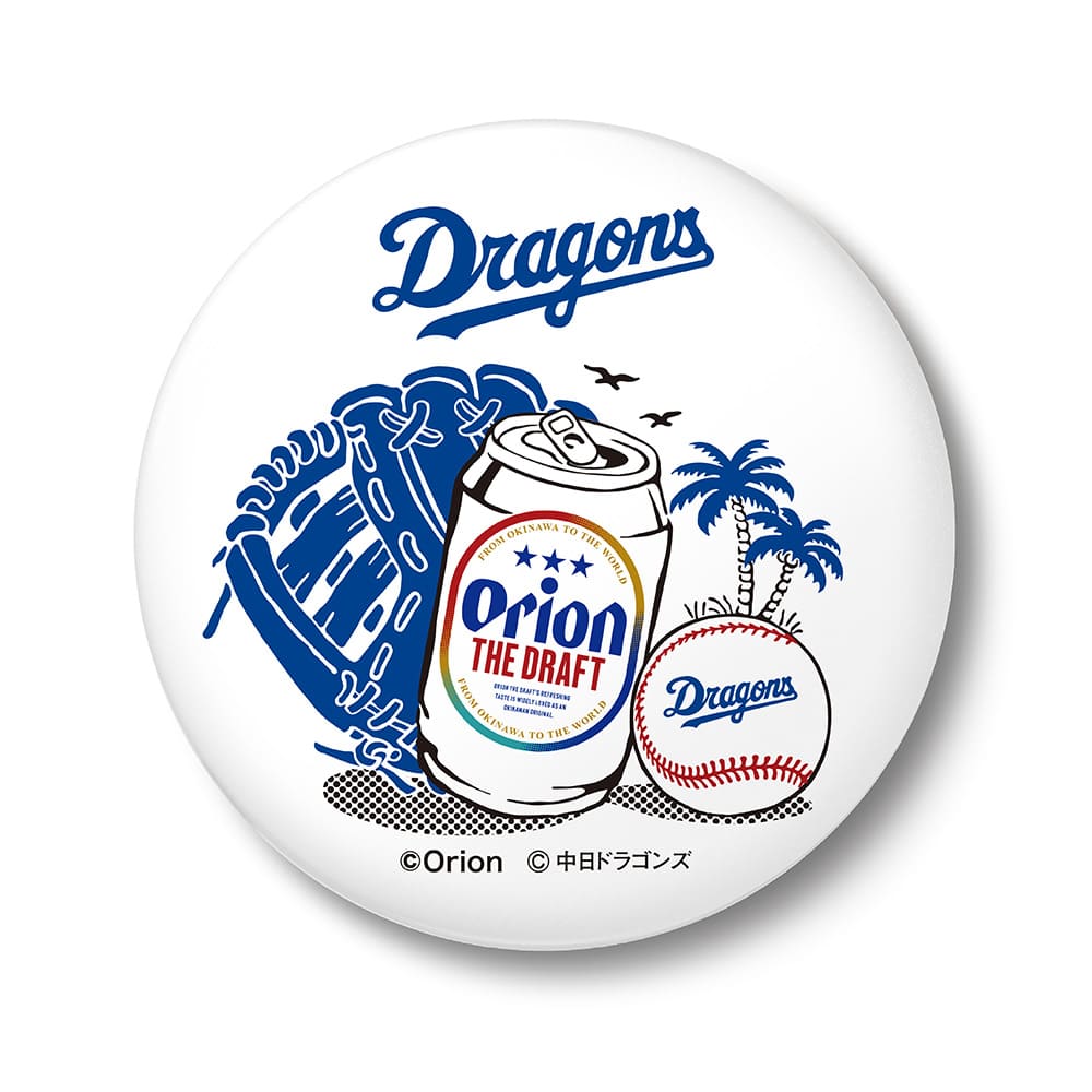 ORION×プロ野球2026 中日ドラゴンズ 缶バッジ（A） バッヂ バッチ