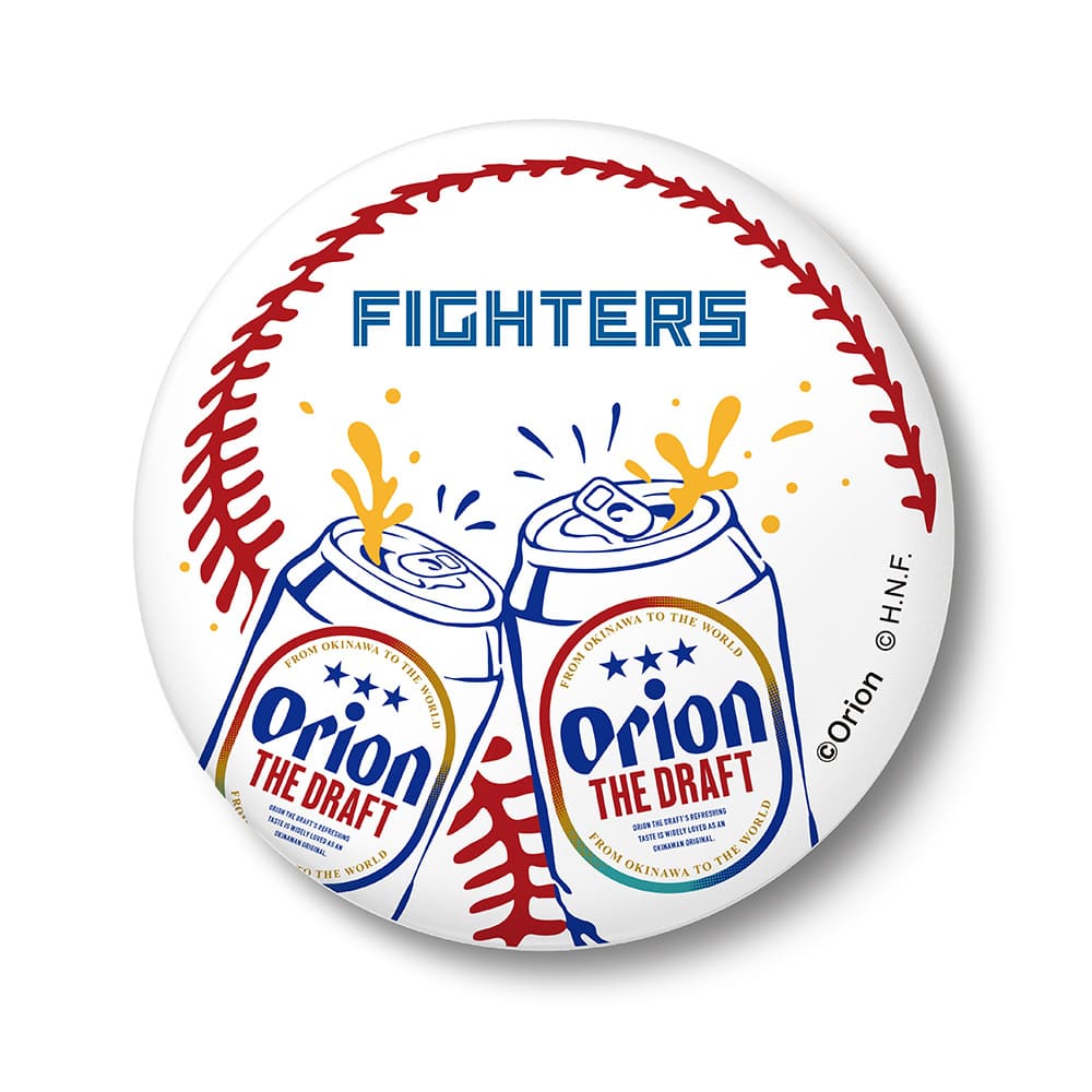 ORION×プロ野球2026 北海道日本ハムファイターズ 缶バッジ（B） バッヂ