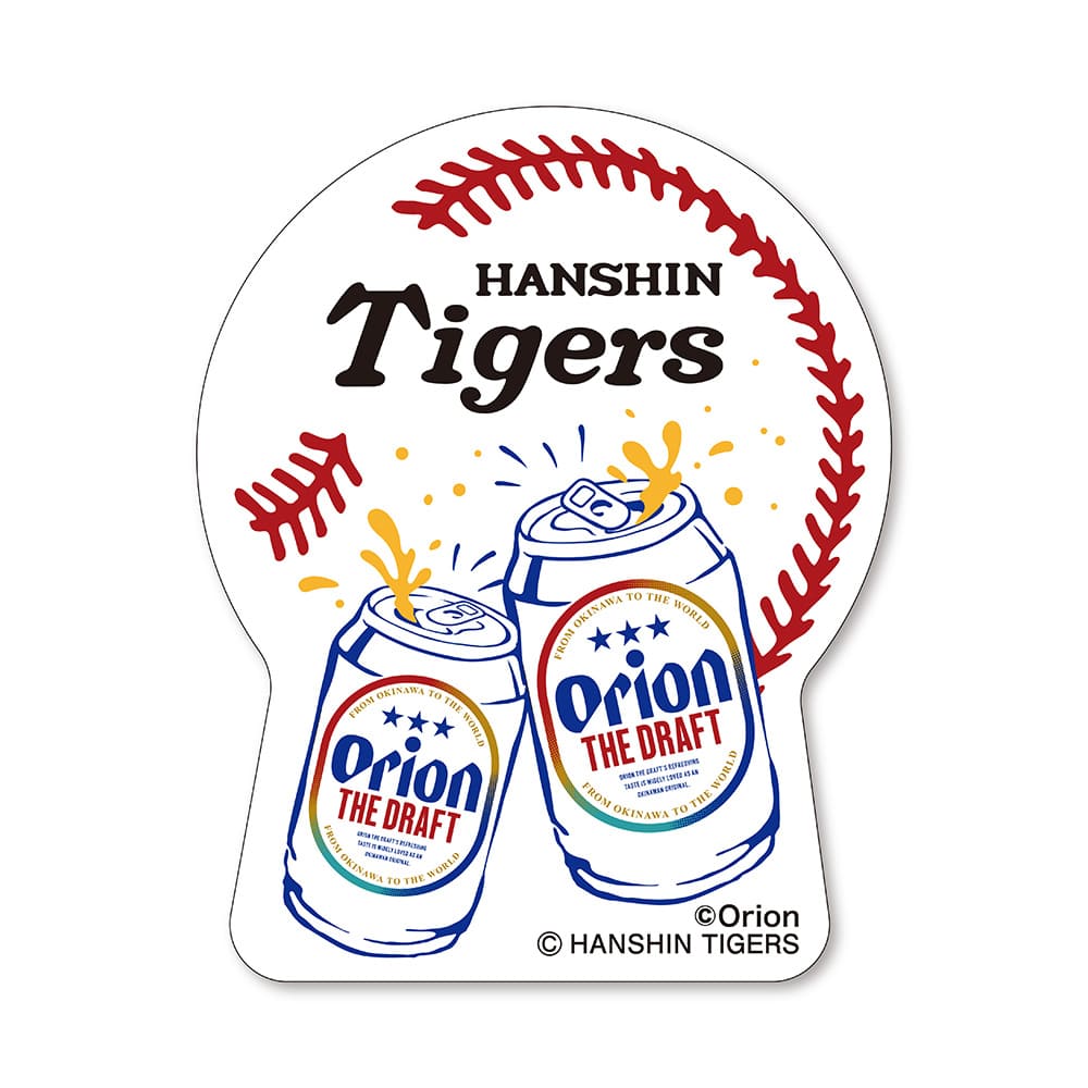 ORION×プロ野球2026 阪神タイガース ステッカー（B） コラボ オリオン