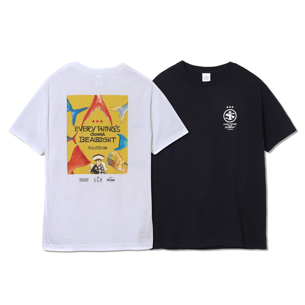 I.F.C×ORION×SFC -3 STARS FISH TALES TEE- カラー:WHITE