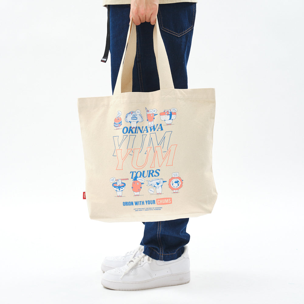 【ORION×CHUMSコラボ26SS】トートバッグ NATURAL(ナチュラル)【チャムスコラボ】