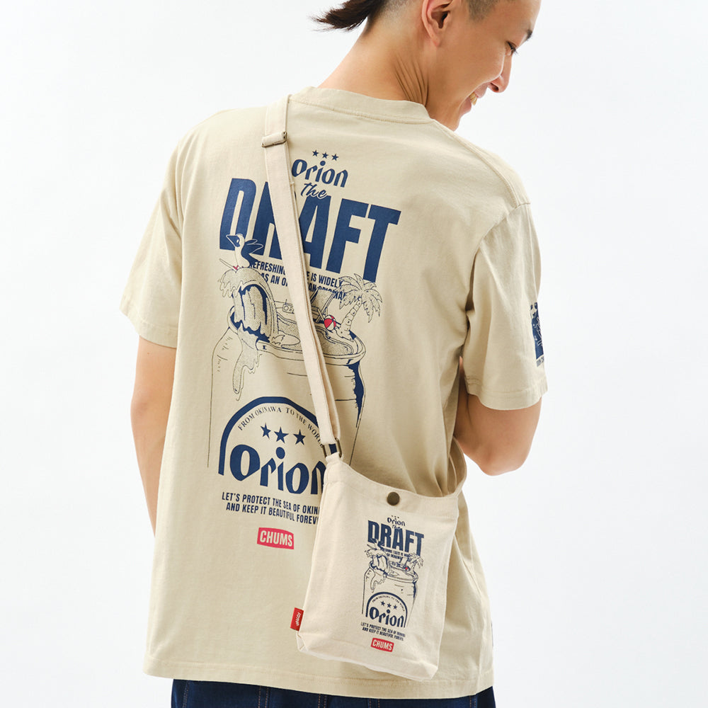 【ORION×CHUMSコラボ26SS】ショルダーポーチ NATURAL(ナチュラル)【チャムスコラボ】