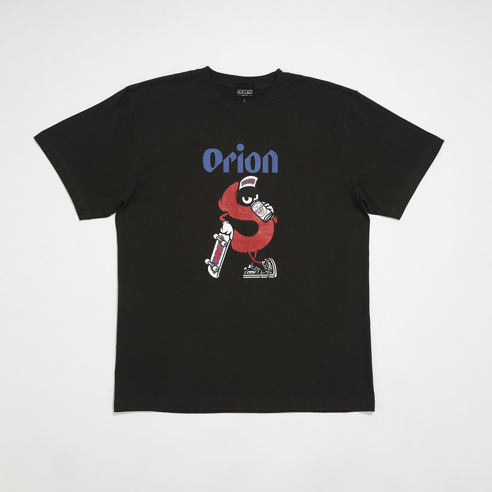 ORION × STORMY】S chara Tシャツ BLACK ブラック STORMYコラボ