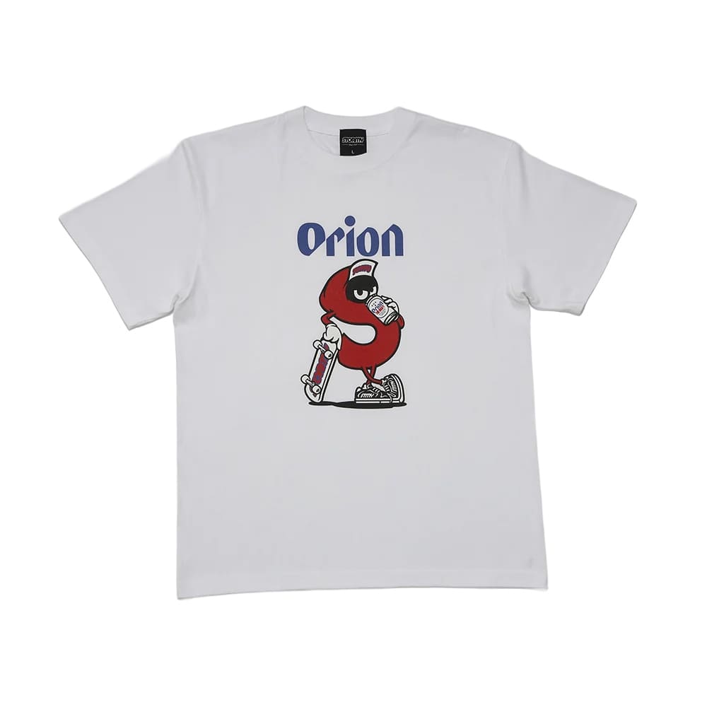 ORION × STORMY】S chara Tシャツ WHITE ホワイト STORMYコラボ