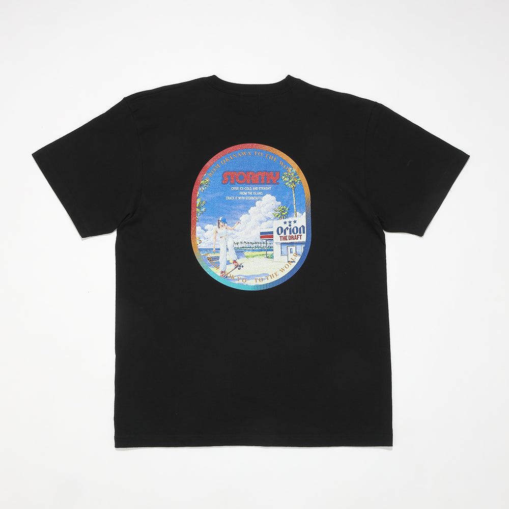 ORION × STORMY】skatepark Tシャツ BLACK ブラック STORMYコラボ