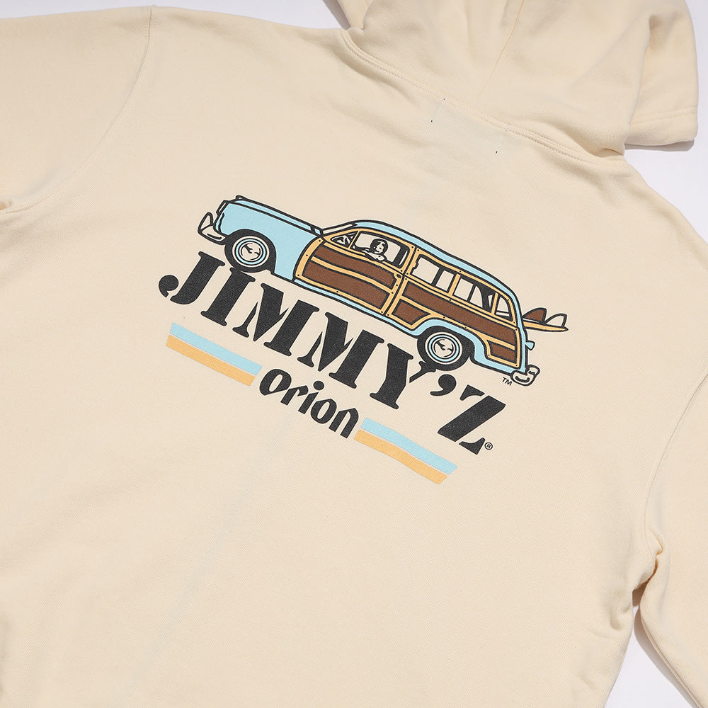 ORION×JIMMY'Z CAR ジップパーカー NATURAL