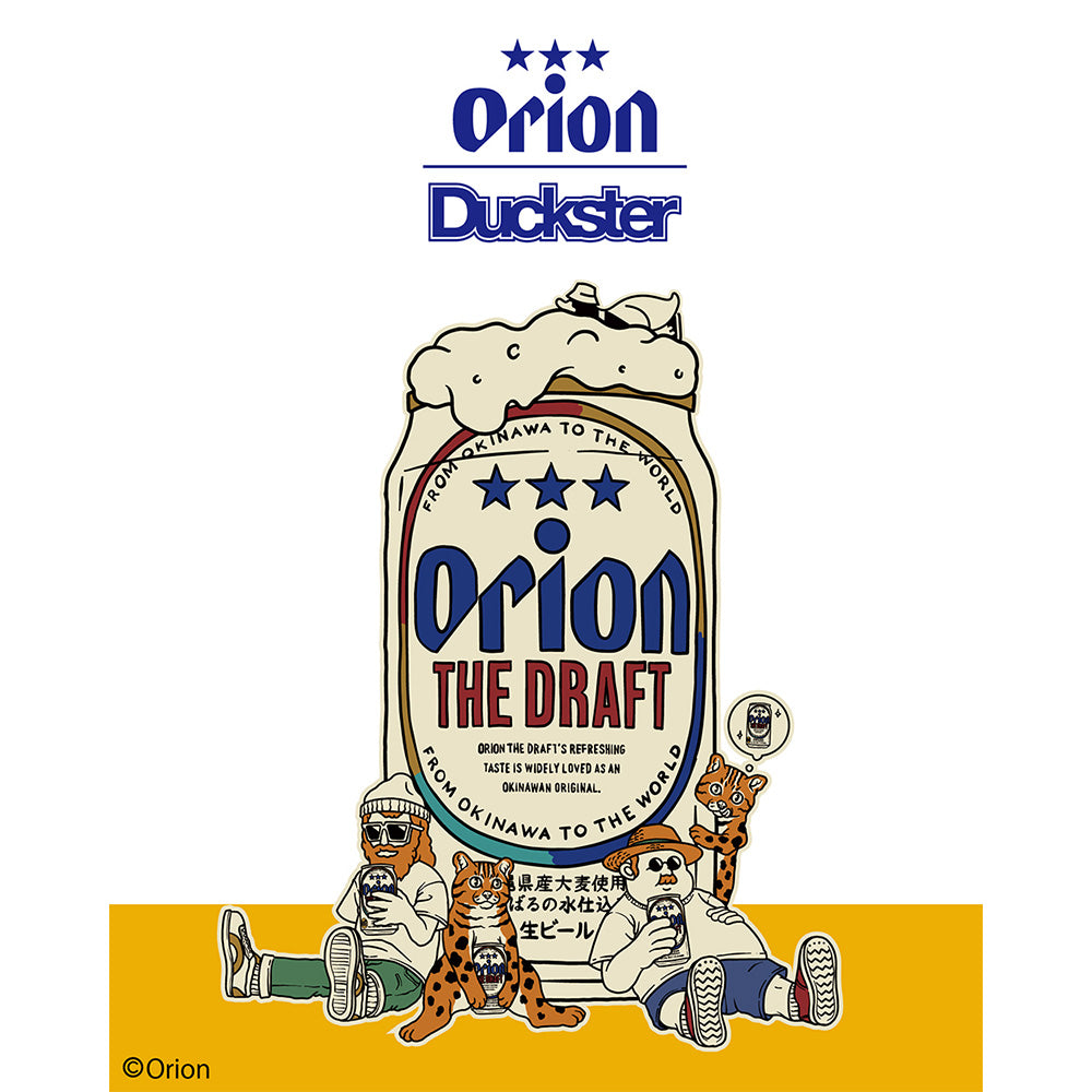 【Duckster × ORION】RELAXED FIT S/STEE(ORION FOR ALL) Tシャツ (カラー:ブラック)