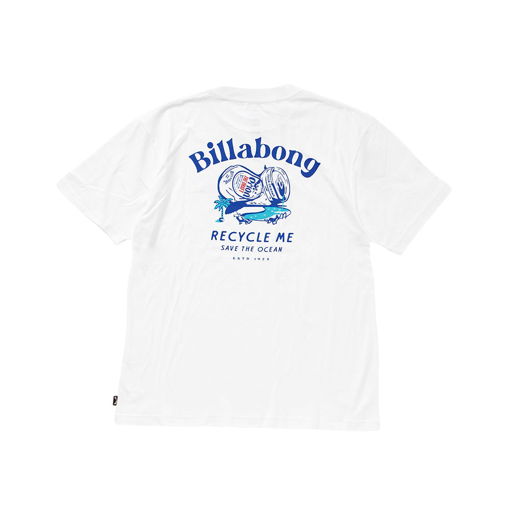 BILLABONG × ORION】Tシャツ RECYCLE ME （カラー：WHITE） – オリオン