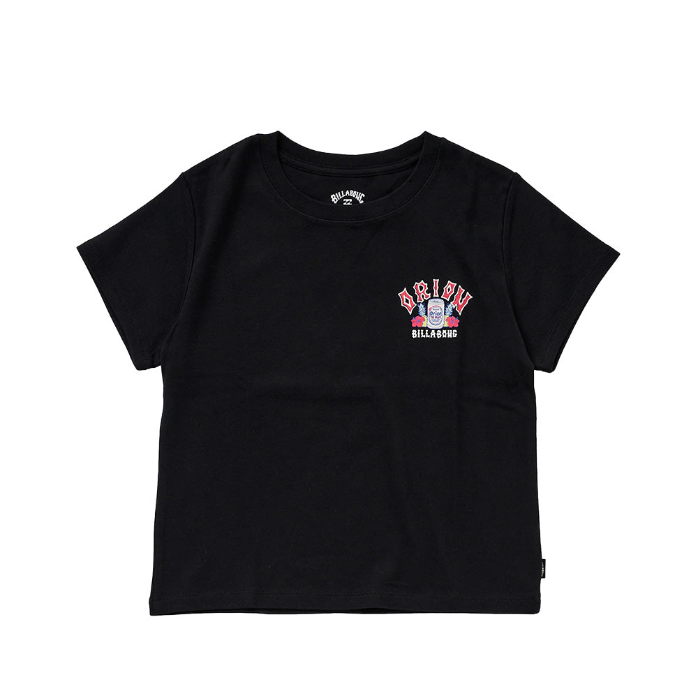 【BILLABONG × ORION】ベビーフィットTシャツ ARCH (カラー:BLACK)