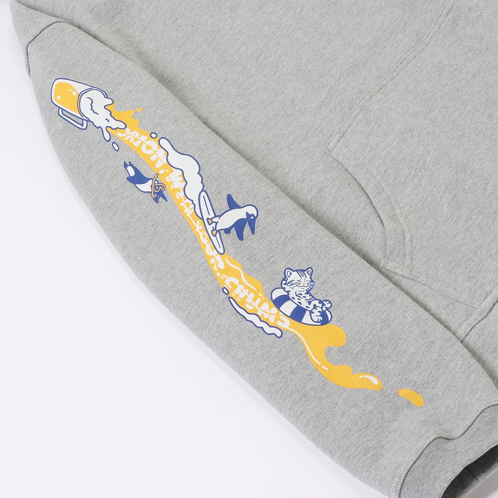 【ORION×CHUMSコラボ26FW】カンパイSurf Pull Over Parka GRAY