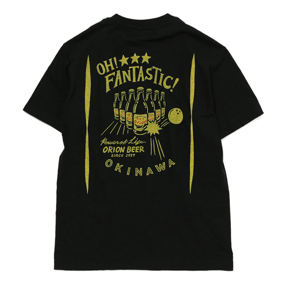 ORION×HABUBOX】ボウリングビア Tシャツ ブラック コラボ – オリオン