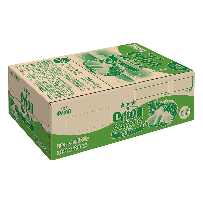 オリオン natura 甘熟パイン 缶 350ml 24缶入