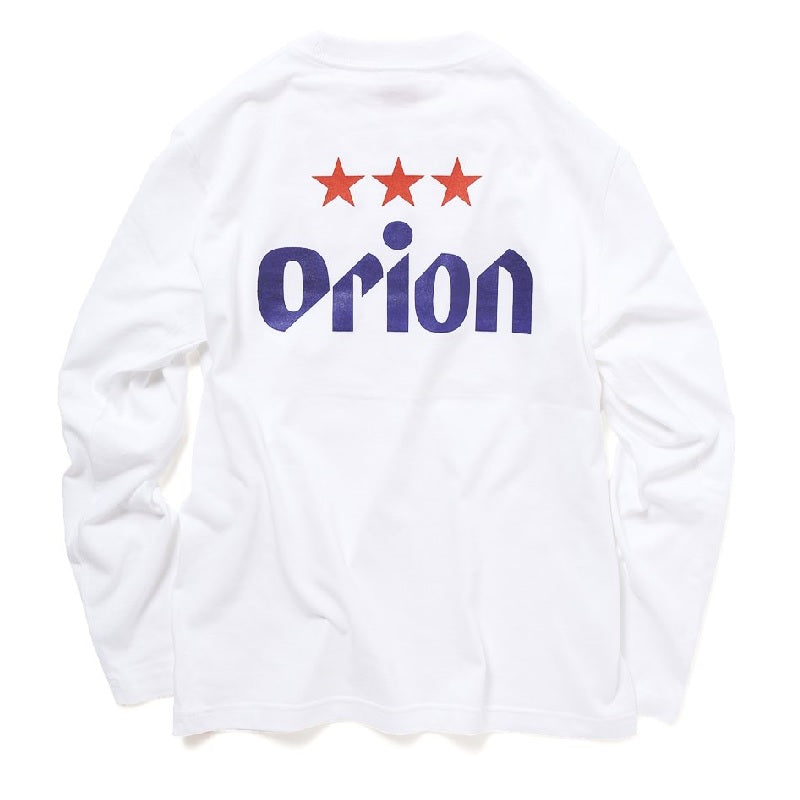 オリオン三ツ星ロゴ ロングスリーブTシャツ