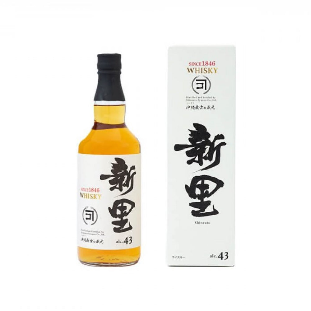 【沖縄のウイスキー特集】新里WHISKY 43% 700ml