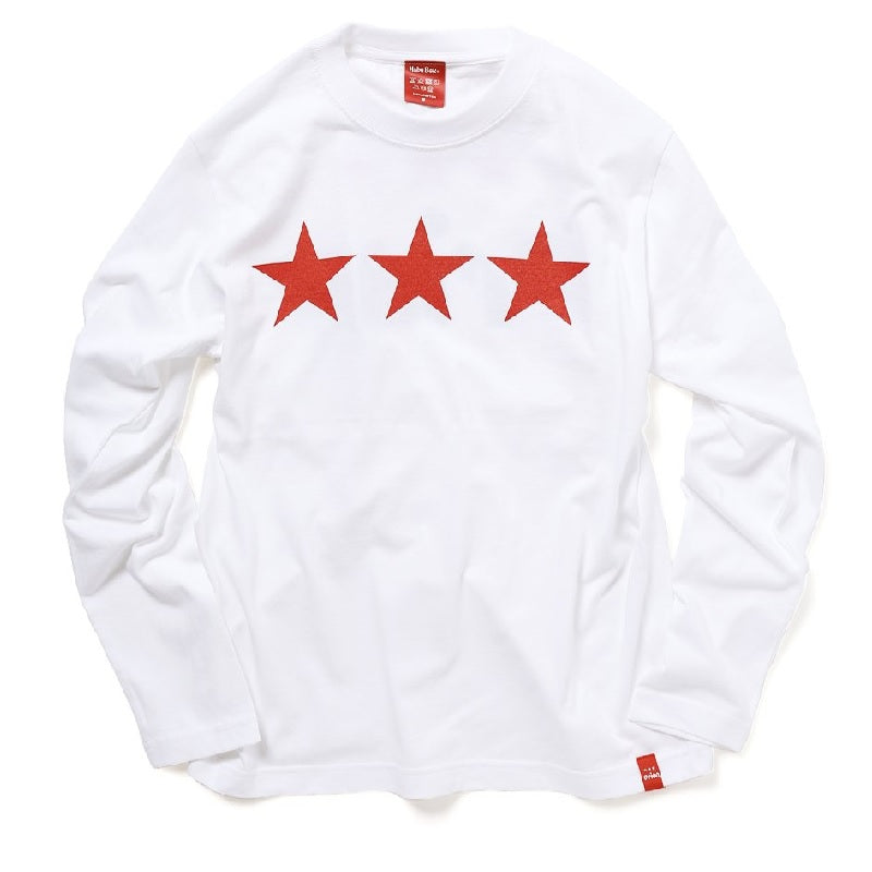 オリオン三ツ星ロゴ ロングスリーブTシャツ