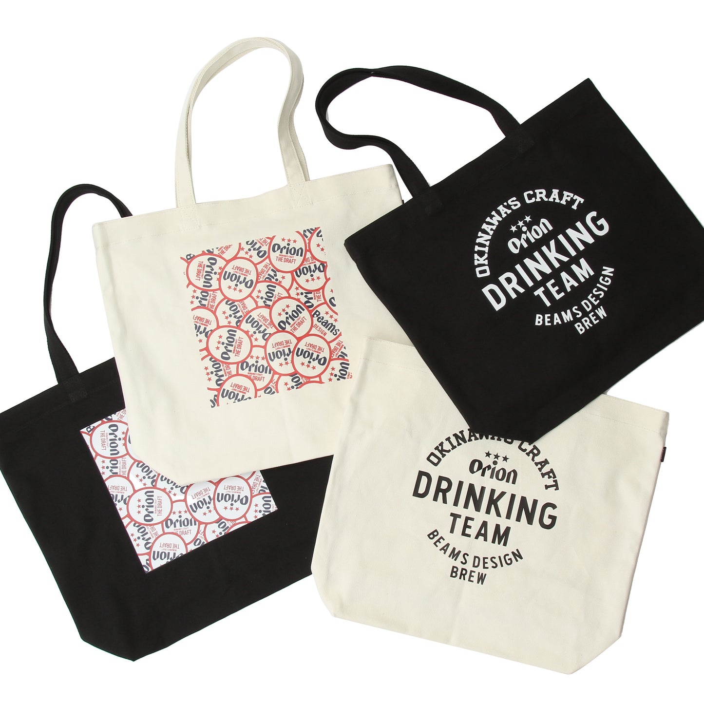 【公式限定】オリオン “DRINKING TEAM” トートバック カラー:WHITE