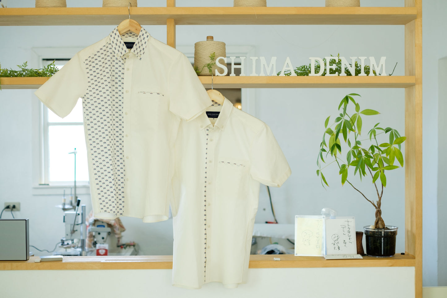 オリオン かりゆしウェア(モノグラム・アシンメトリー)