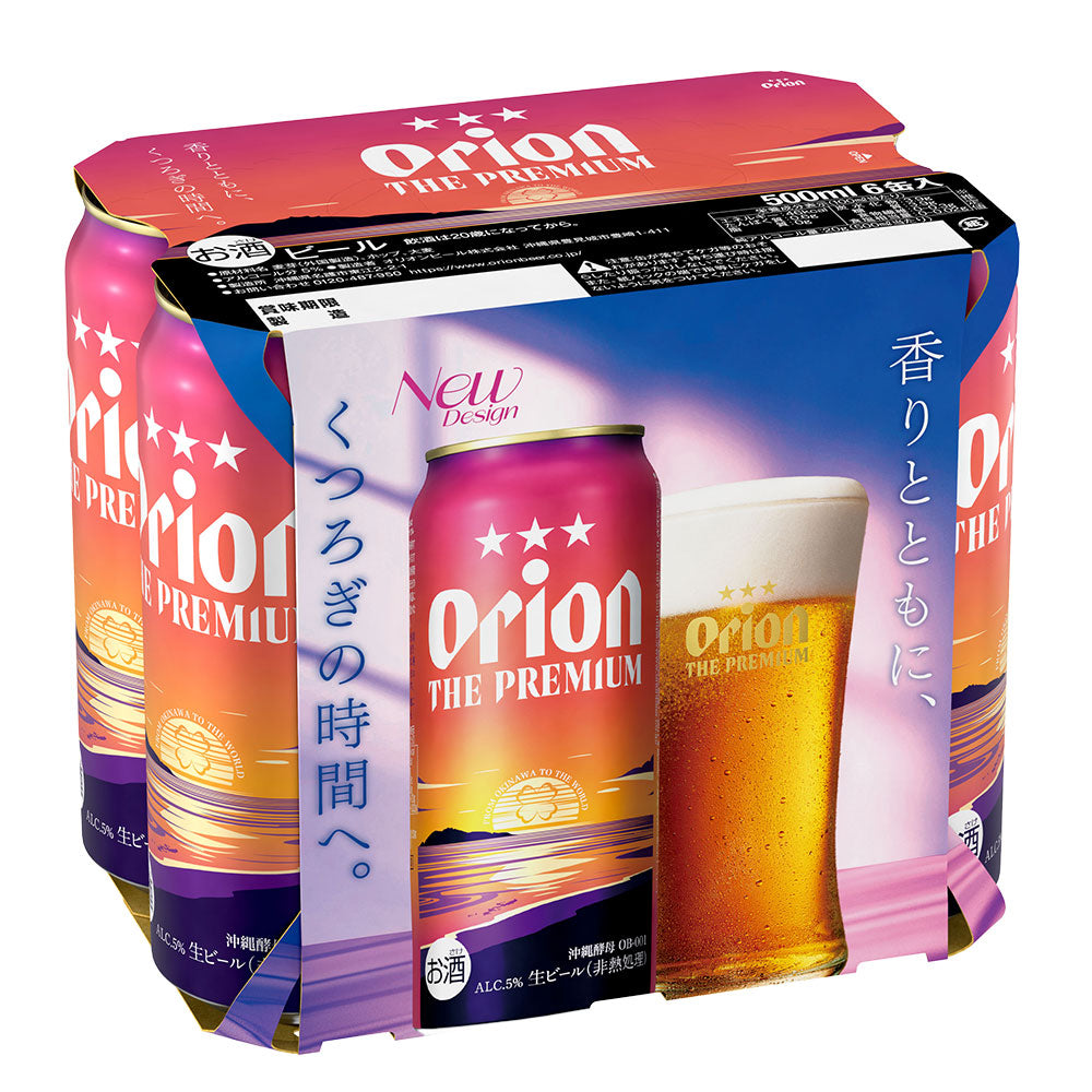 オリオン ザ・プレミアム 500ml 24缶入（6缶パック×4