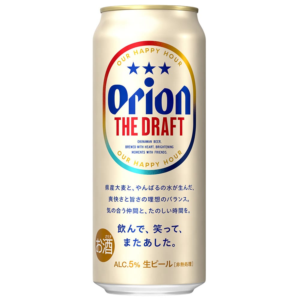 オリオン ザ・ドラフト 500ml 24缶入（6缶パック×4）