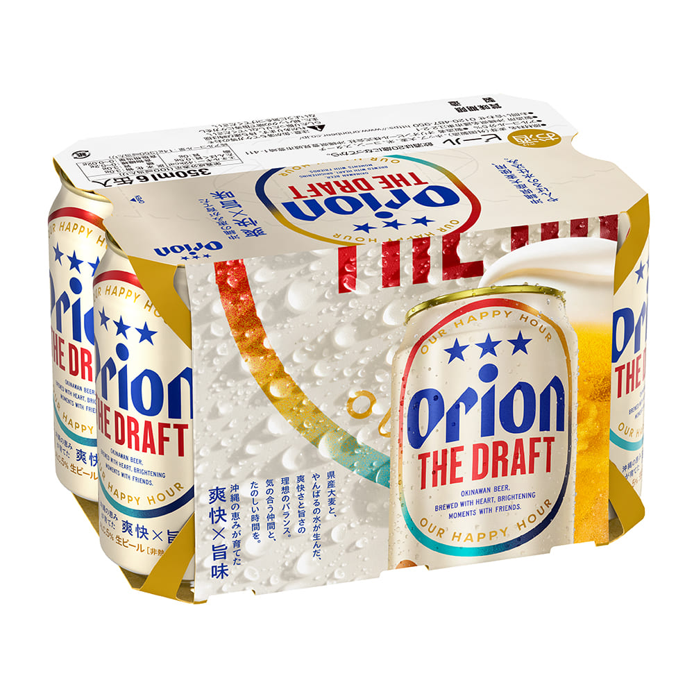 オリオン ザ・ドラフト 350ml 24缶入（6缶パック×4） – オリオンビール