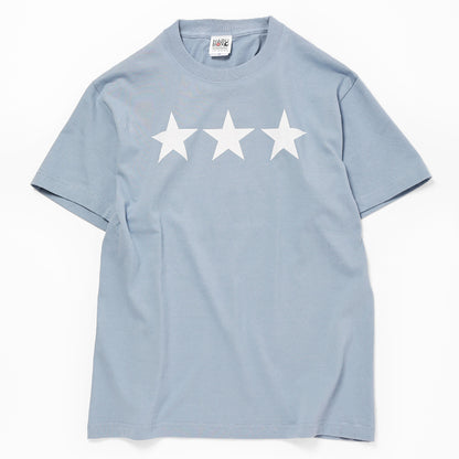 オリオン三ツ星ロゴTシャツ アシッドブルー