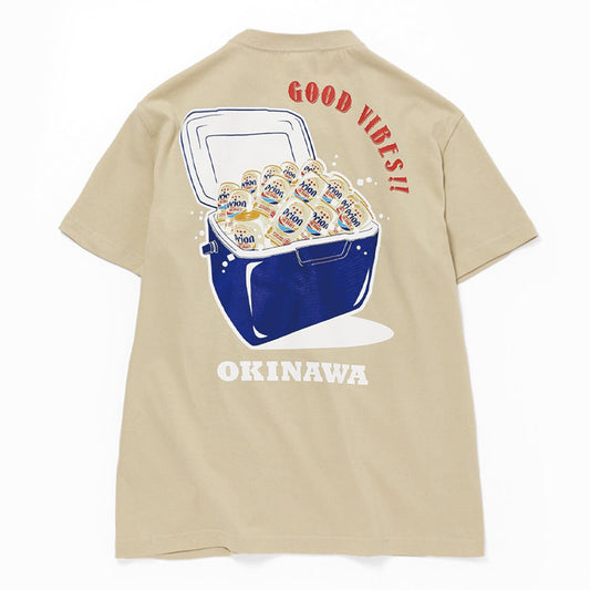 オリオンクーラーBOX Tシャツ サンドベージュ