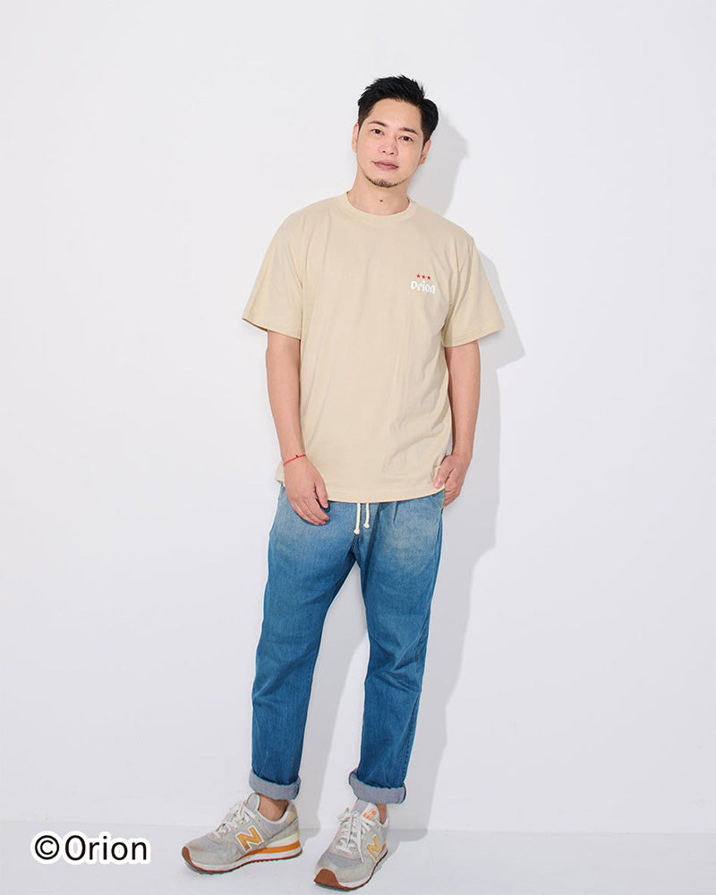 オリオンクーラーBOX Tシャツ サンドベージュ