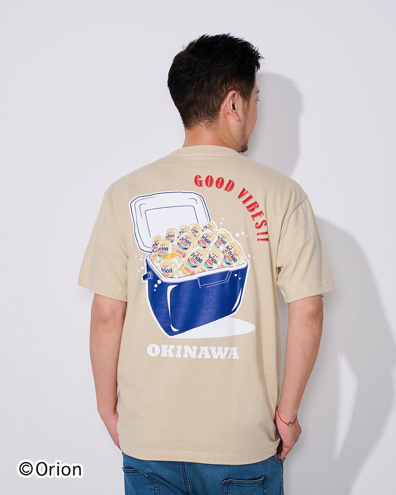 オリオンクーラーBOX Tシャツ サンドベージュ