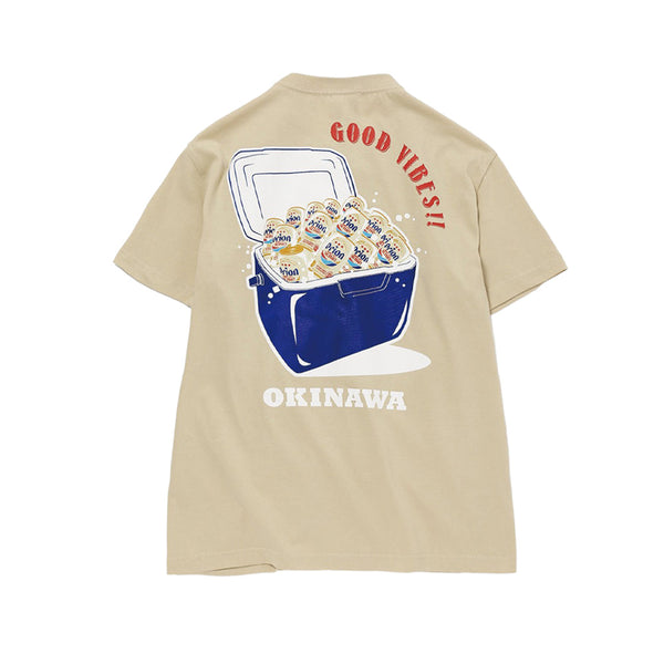 オリオンクーラーBOX Tシャツ サンドベージュ