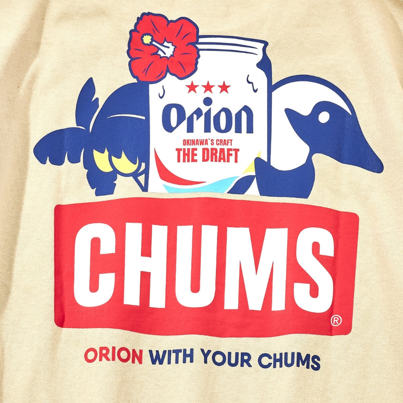 早い者勝ち♪【XL】ORION×CHUMS コラボ Tシャツ ハイビスカス - T