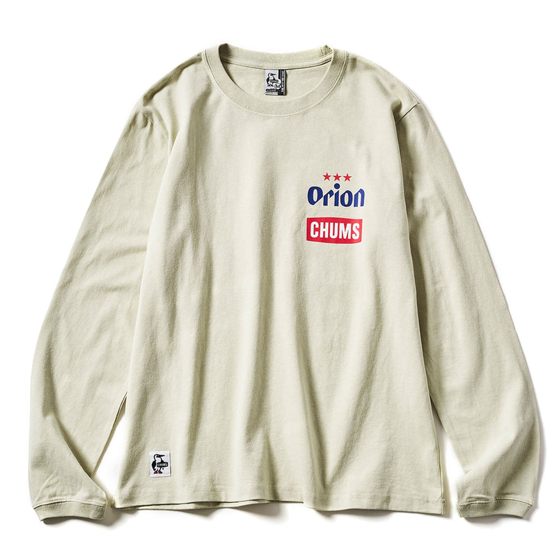 【ORION×CHUMS】OWYC23 ﾔﾝﾊﾞﾙｸｲﾅ ｶﾘｰ! ロングスリーブTシャツ 　カラー：グレージュ