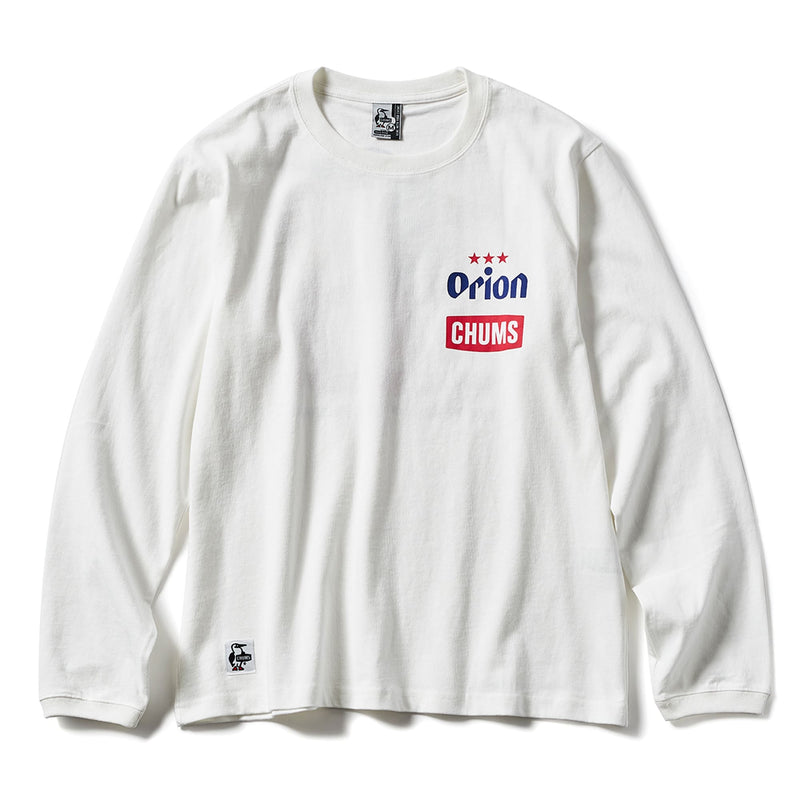 【ORION×CHUMS】OWYC23 ﾔﾝﾊﾞﾙｸｲﾅ ｶﾘｰ! ロングスリーブTシャツ 　カラー：ホワイト