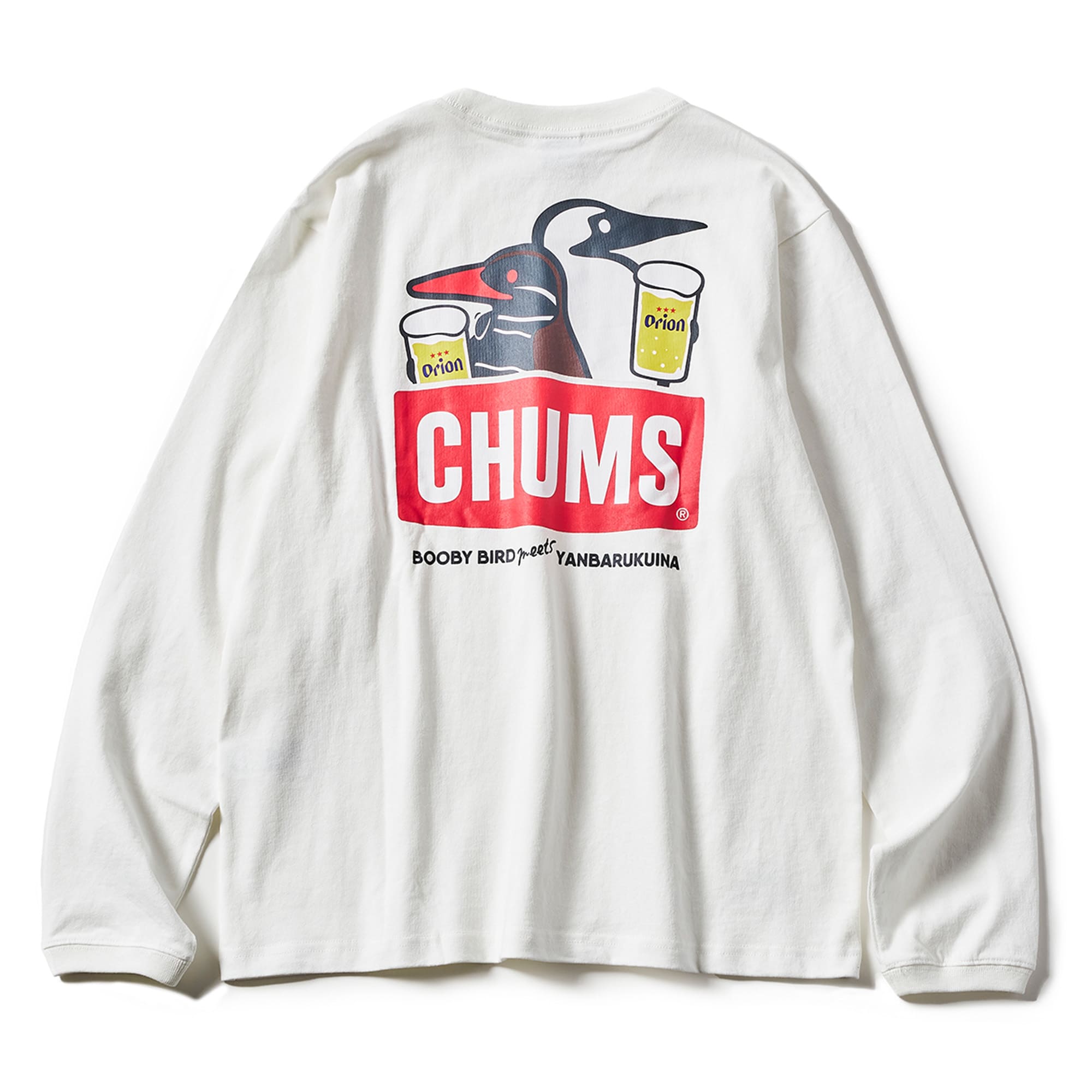 オリオンビール　CHUMS Tシャツ　グレージュ　2XL XXL