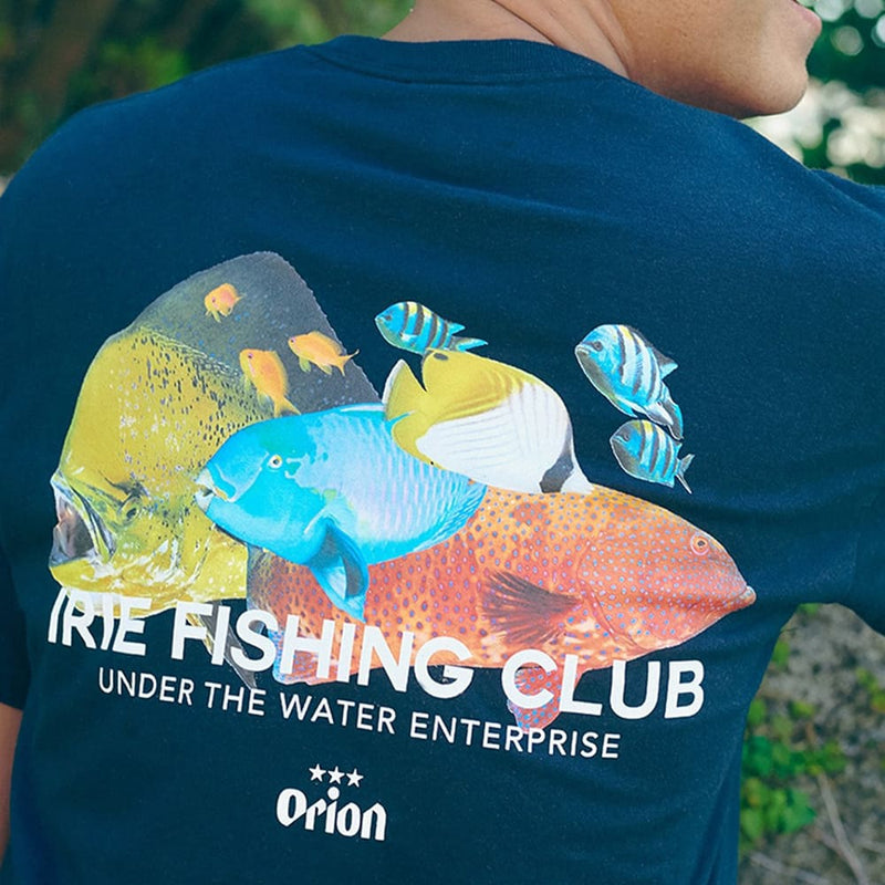 I.F.C×ORION コラボTシャツ＆びんビール4本セット TROPICAL FISH S/S TEE （カラー：ブラック）