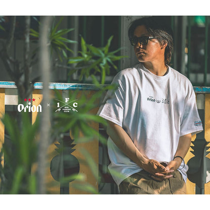 I.F.C×ORION IRIE FISHING VILLAGE S/S TEE （カラー：ホワイト）