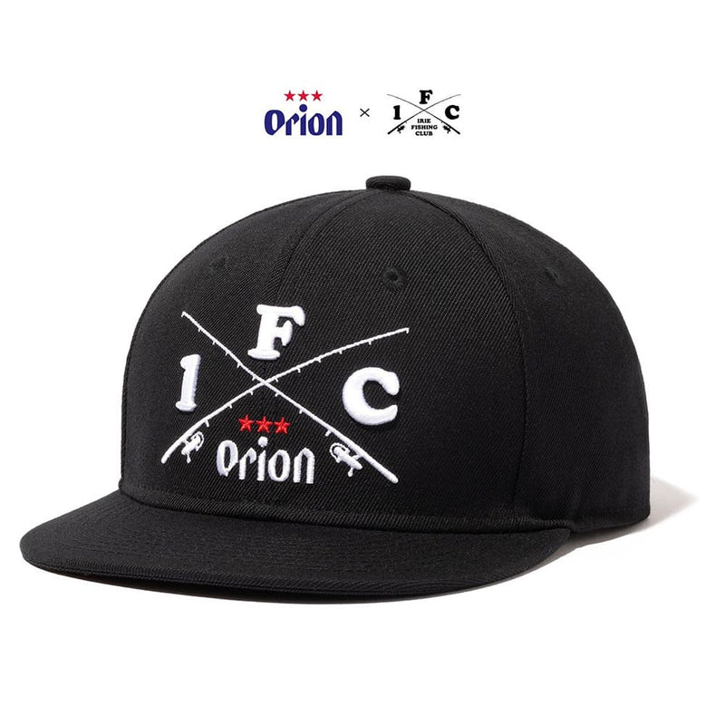 オリオン×アイリーフィッシングクラブ キャップ ブラック I.F.C ORION-