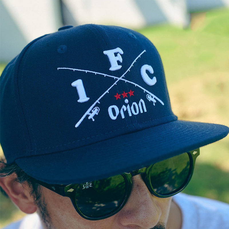 岡隆之未使用新品/I.F.C CROSS ROD 2TONE CAP/紺色